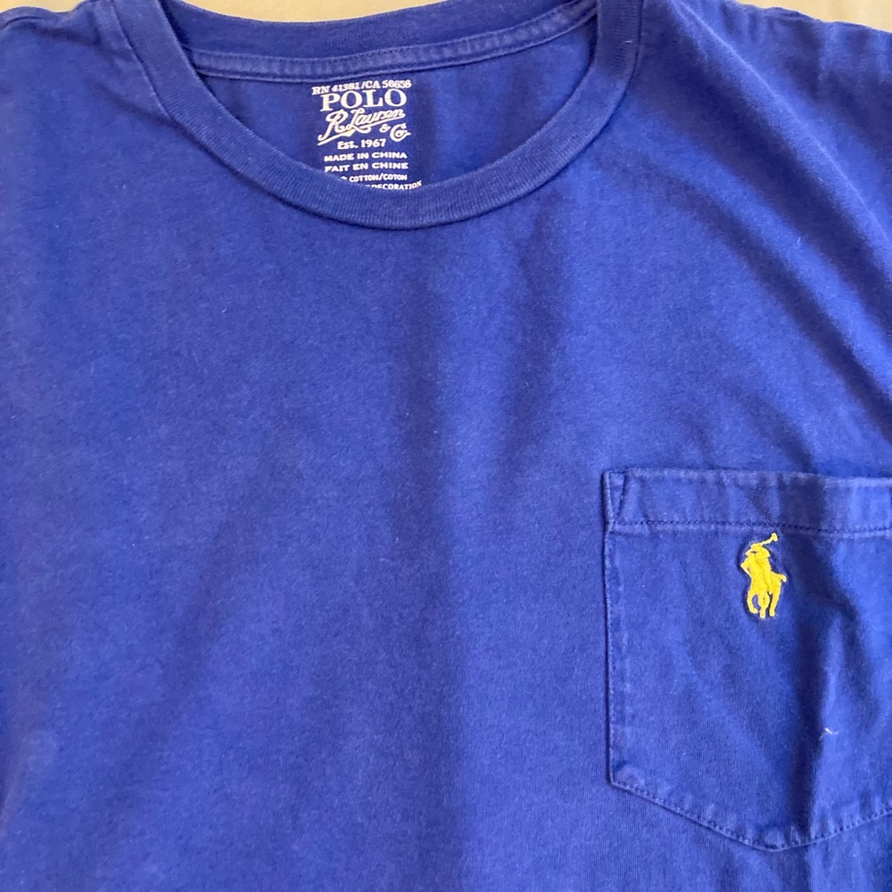 Polo Ralph Lauren long sleeve pocket Tee